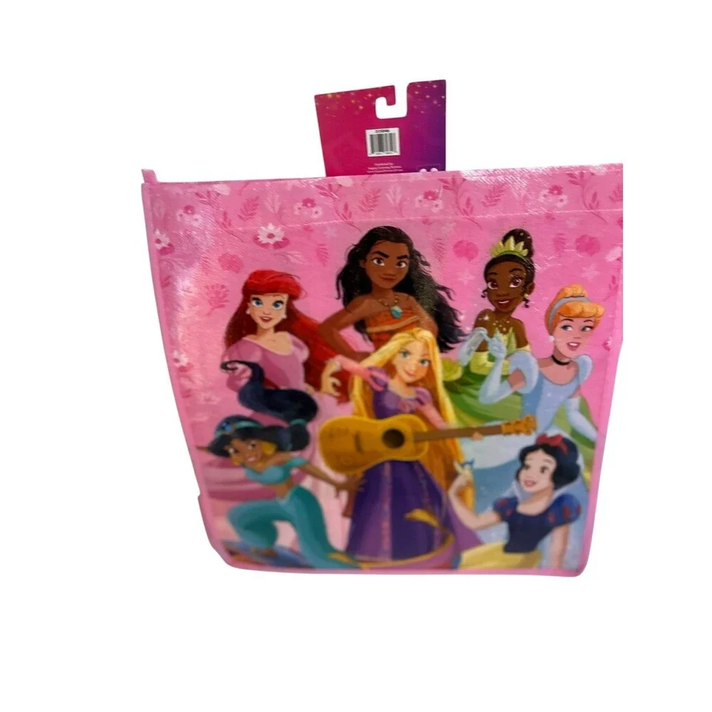New Disney Disney Princess Pink  Reusable Shopping Bag